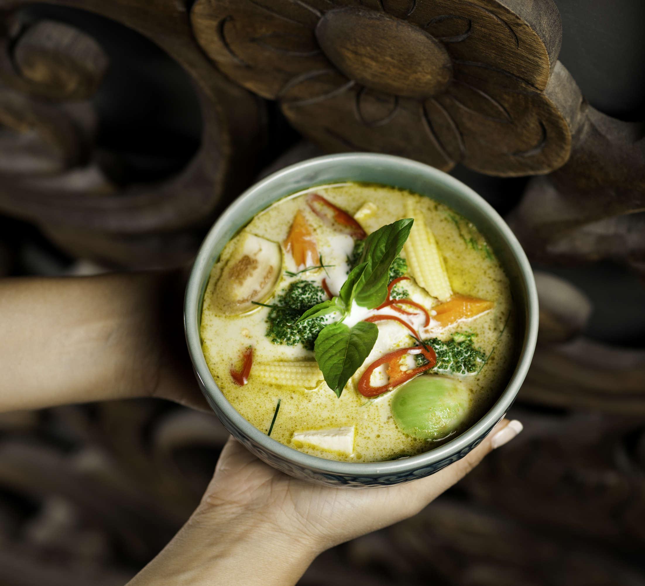 Chicken Green Curry at Sabai Thai