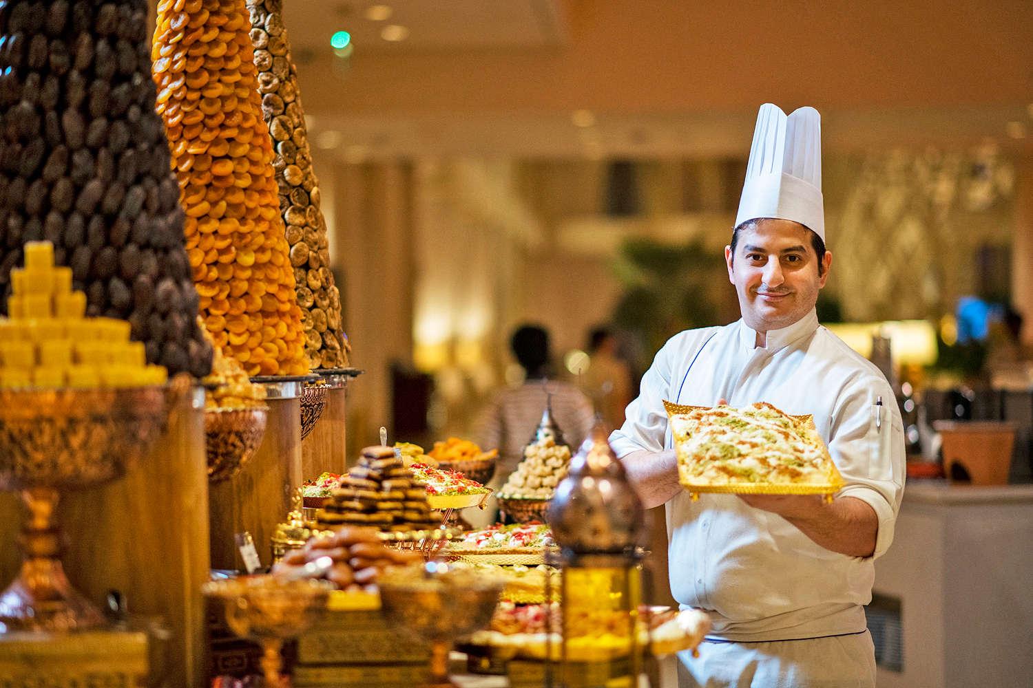 The Art of Arabic Afternoon Tea Plating