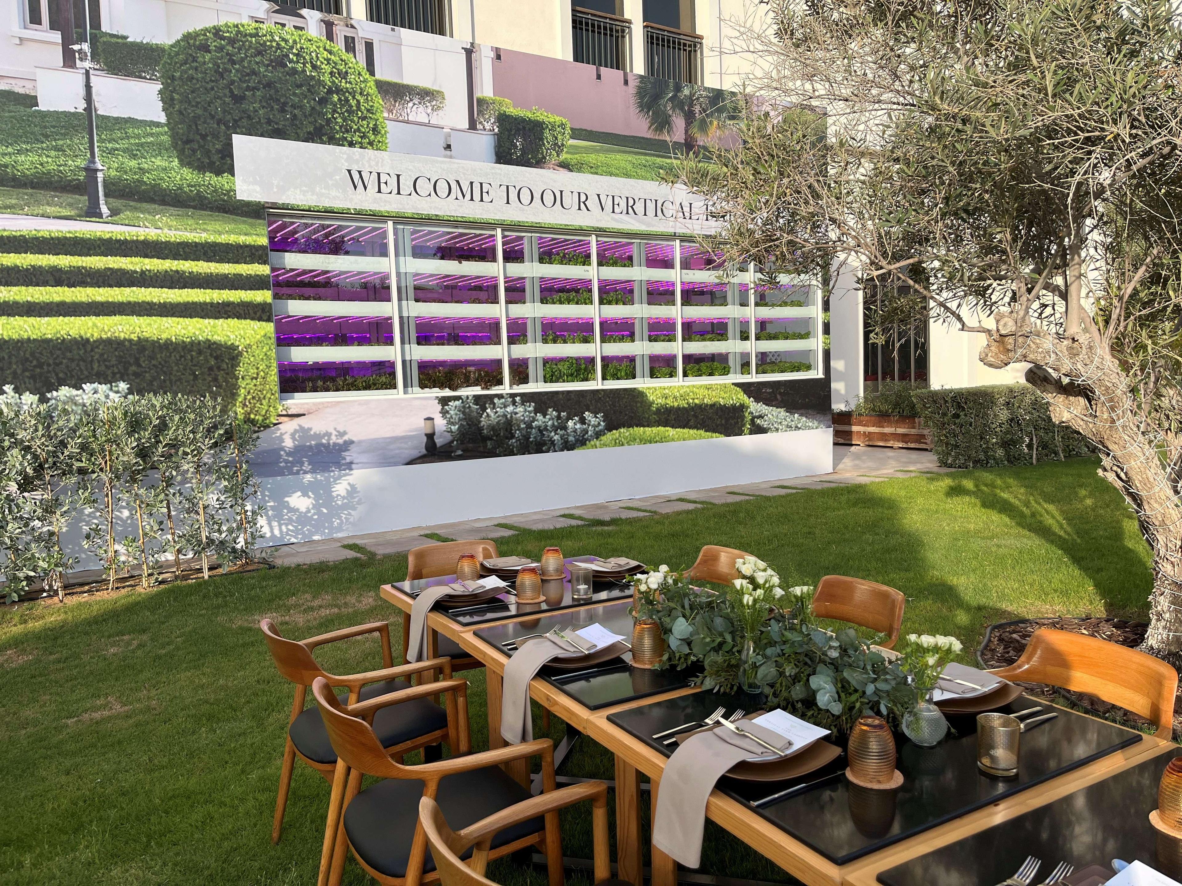 The Ritz-Carlton Abu Dhabi, Grand Canal launches its own vertical farm