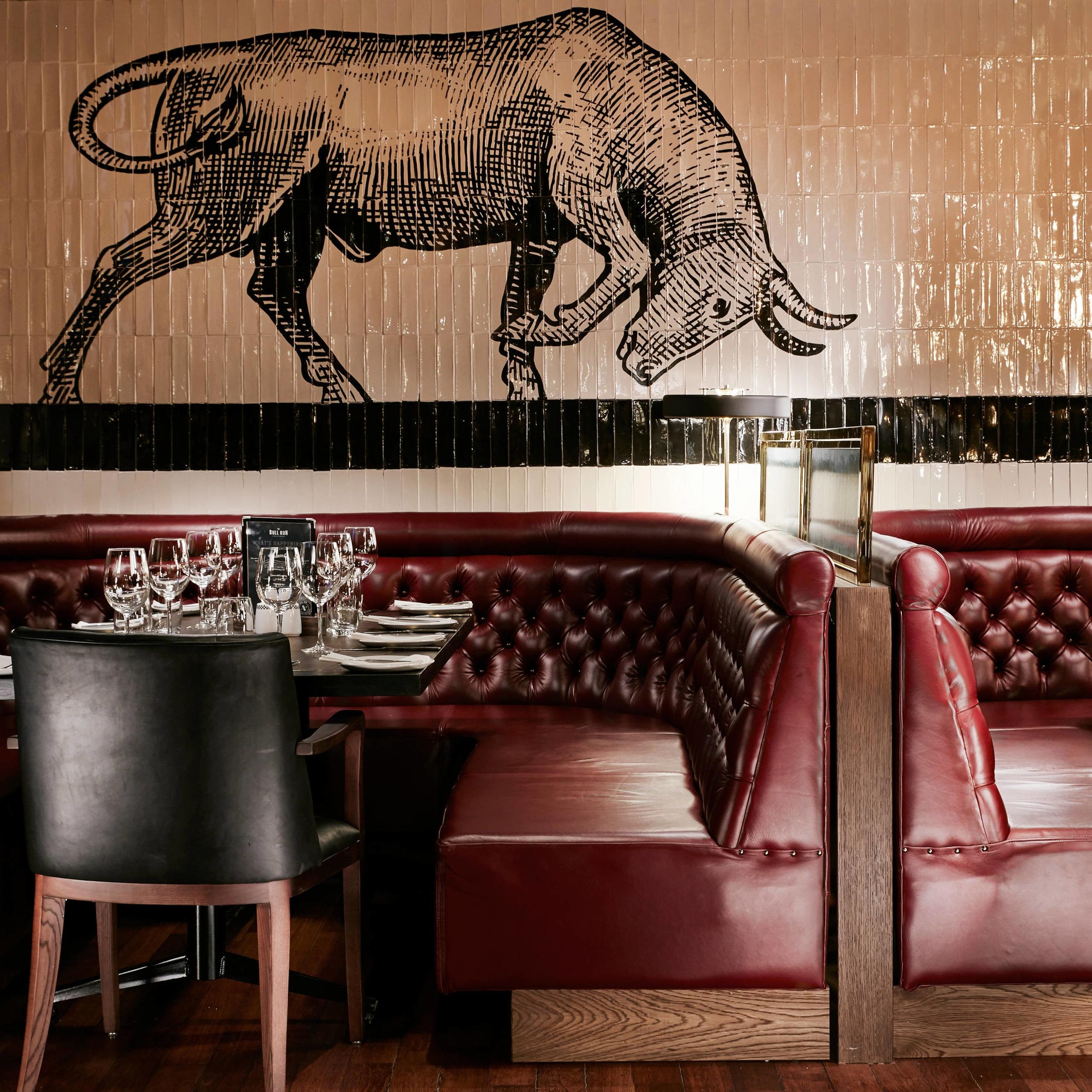 The Bull Run Restaurant logo