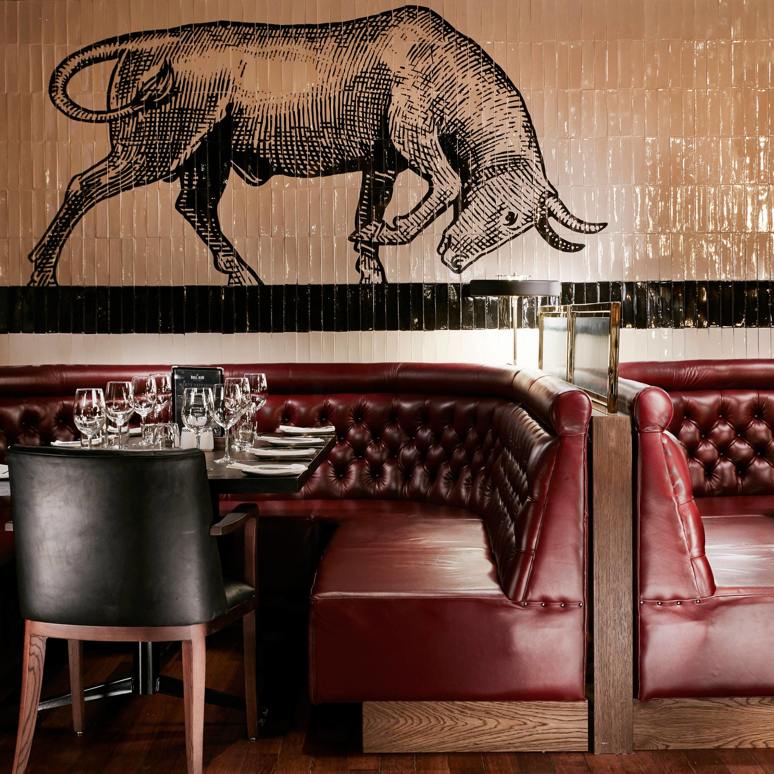 The Bull Run Restaurant logo