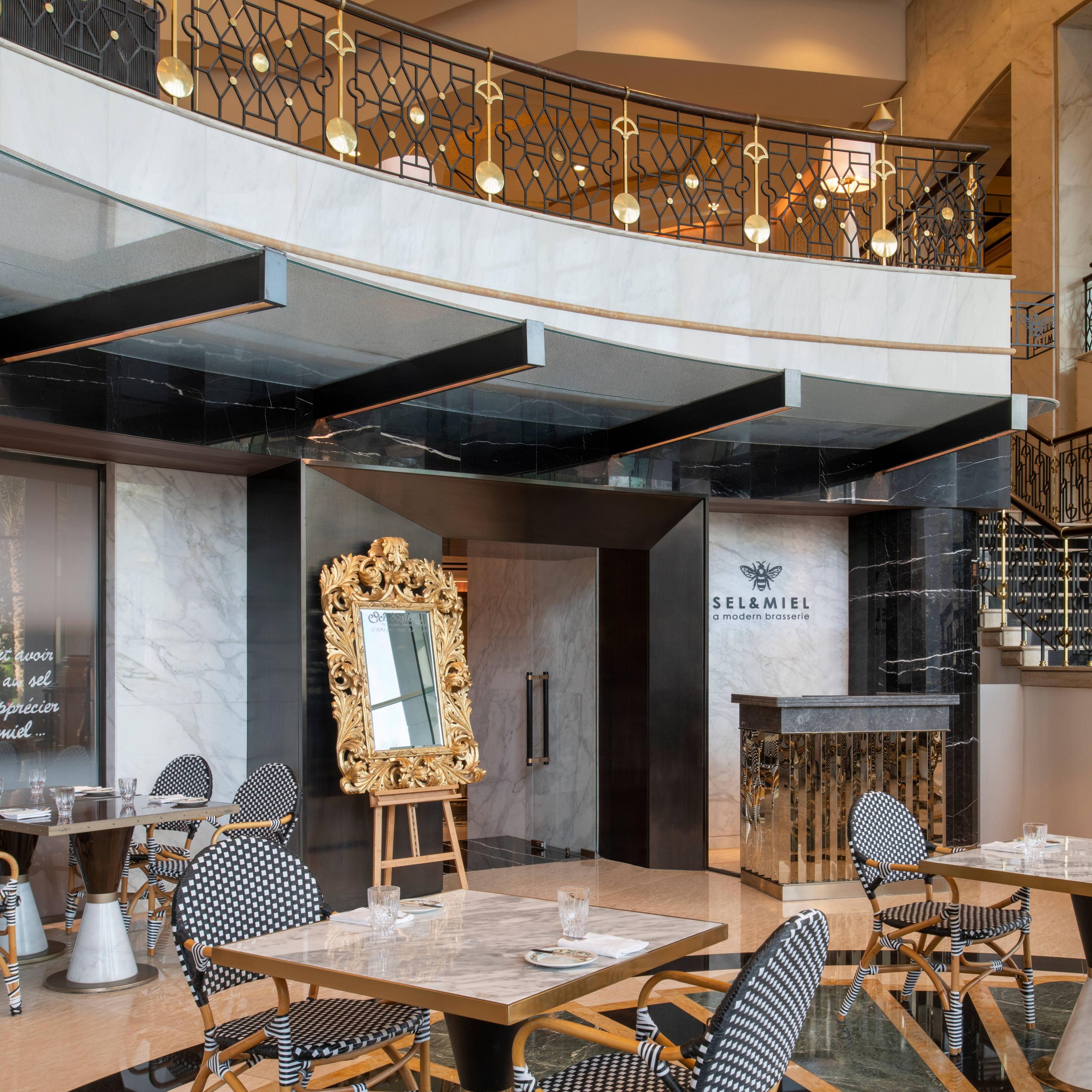 Sel & Miel, French Brasserie logo