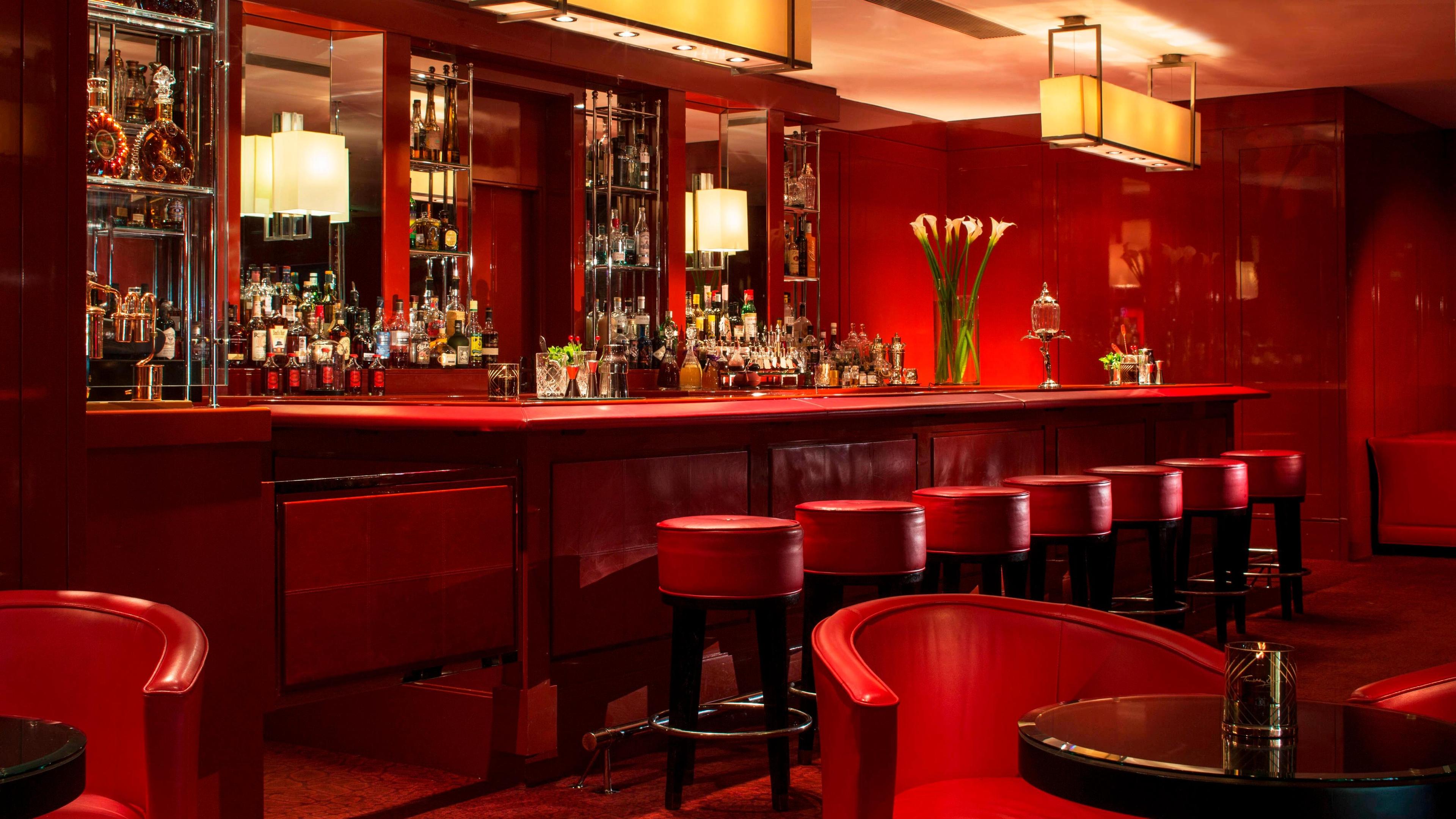 Cocktails at the Red Bar